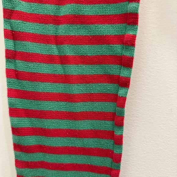 Lake Pajamas Waffle Henley Joggers Mistletoe Red Green Stripe Holiday Christmas - Picture 12 of 14
